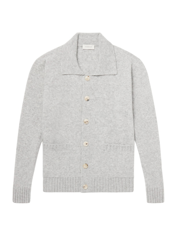 Photo: PIACENZA 1733 - Cashmere-Blend Cardigan - Gray