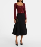 Alessandra Rich Sequined tweed jacket