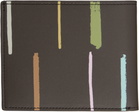 Paul Smith Brown Striped Wallet