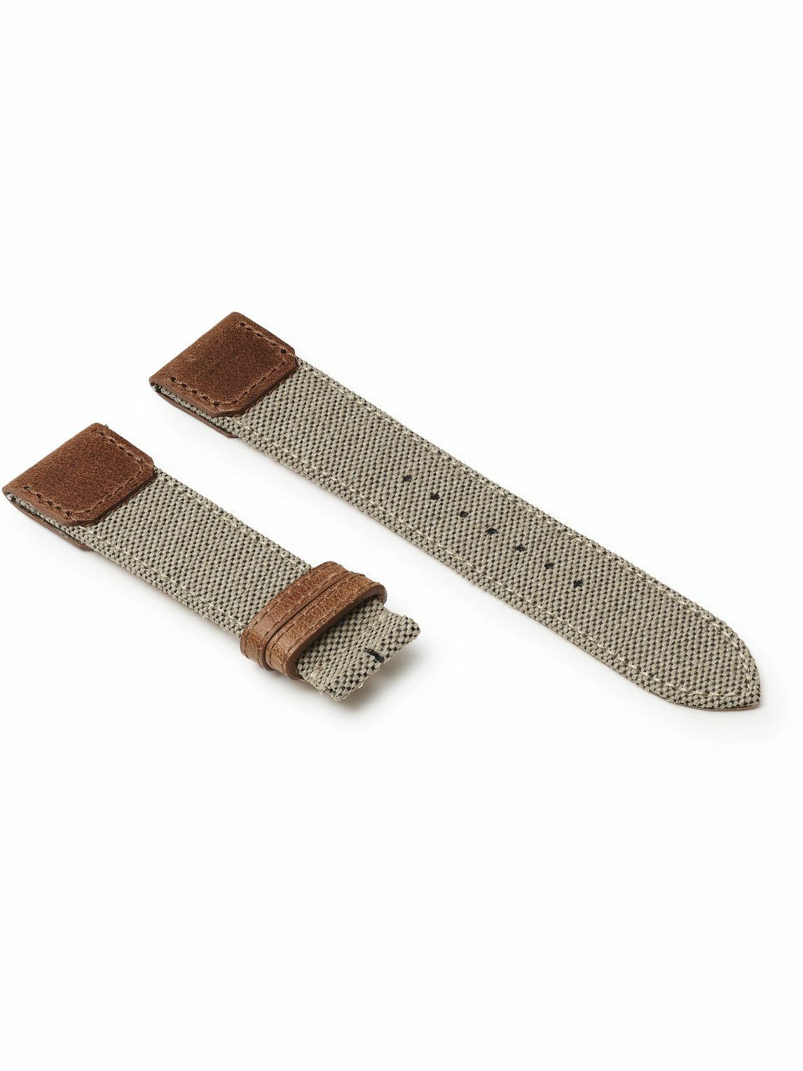 Jaeger-LeCoultre - Reverso Leather-Trimmed Canvas Watch Strap