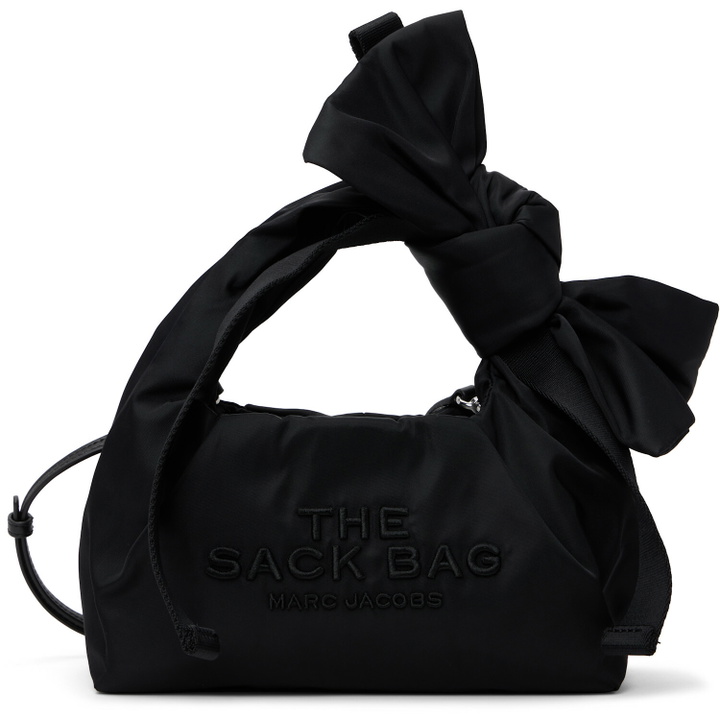 Photo: Marc Jacobs Black 'The Bow Nylon Mini Sack' Tote