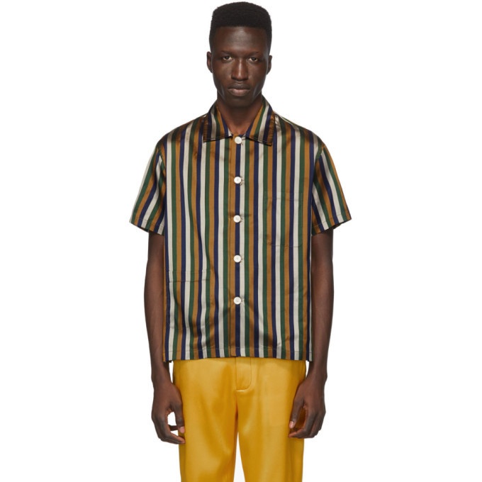 Photo: Bode Multicolor Striped Craigy Shirt