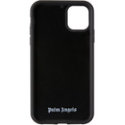 Palm Angels Black Stencil Logo iPhone 11 Case