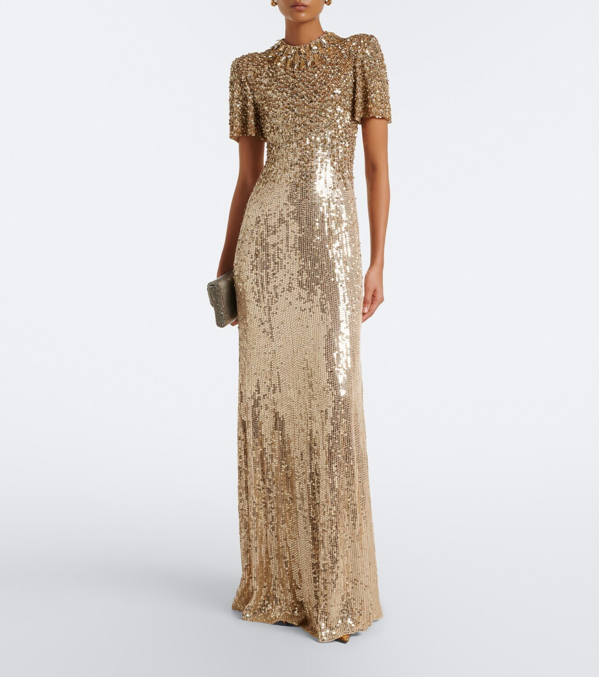 Jenny Packham Kiku embellished gown