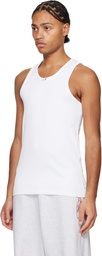 ABRA White Overlayered T-shirt