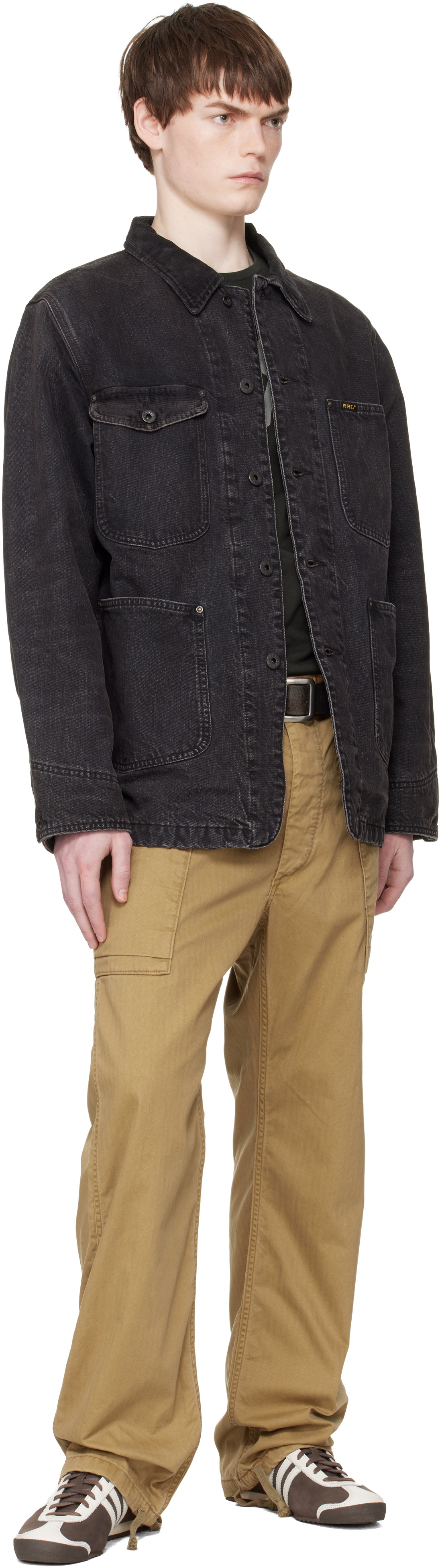 RRL Black Lynn Denim Jacket