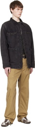 RRL Black Lynn Denim Jacket