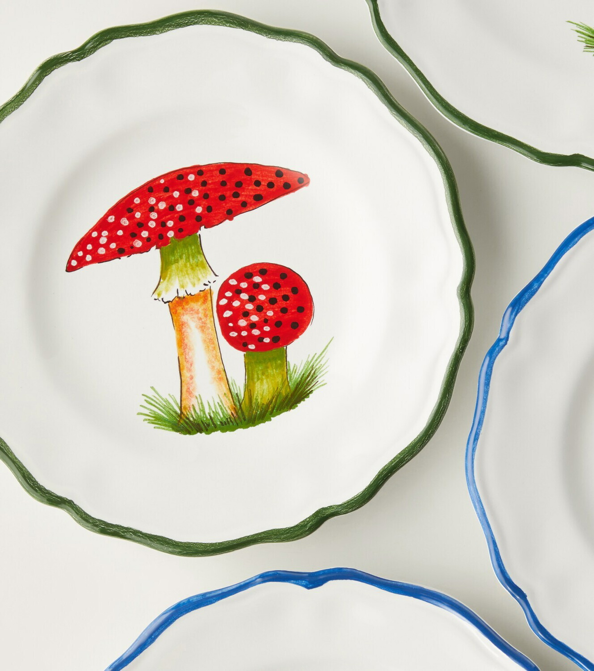 Les Ottomans Mushroom Plate - Thumbnail 2