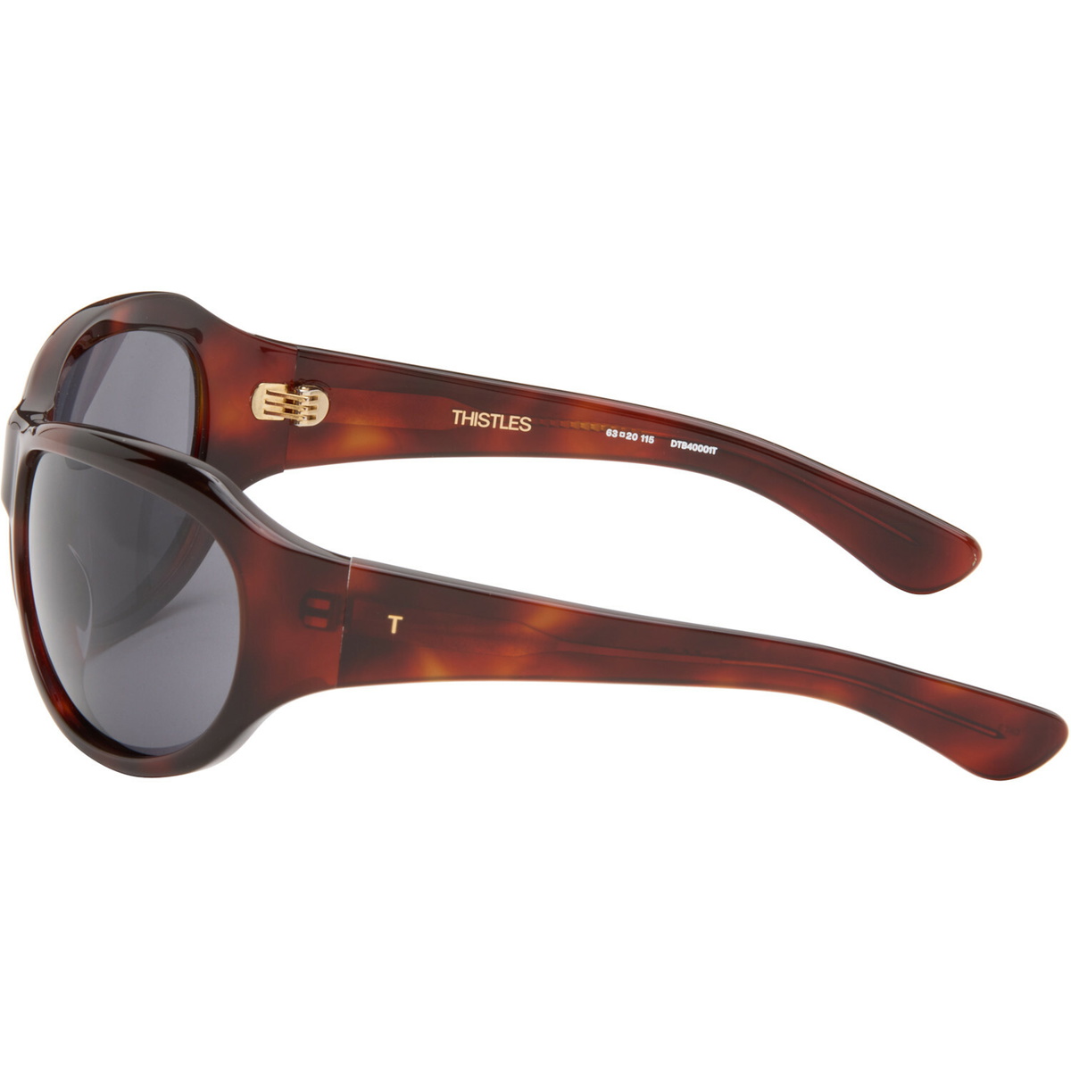 THISTLES Brown 'The ATLAS' Sunglasses