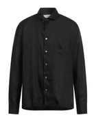 Lardini Mens Shirt in Black