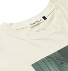 Undercover - Printed Slub Cotton-Jersey T-Shirt - Neutrals