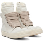 Rick Owens Off-White Tower Jumbolace Geobasket Sneakers