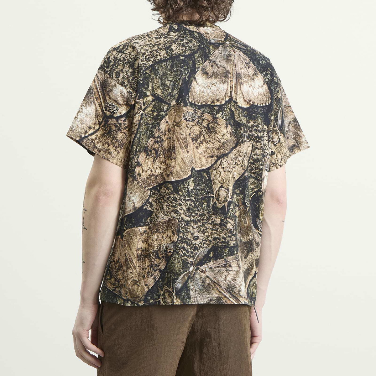 ROA Men's Senter T-Shirt in Brown