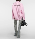 Balenciaga Cotton poplin striped shirt