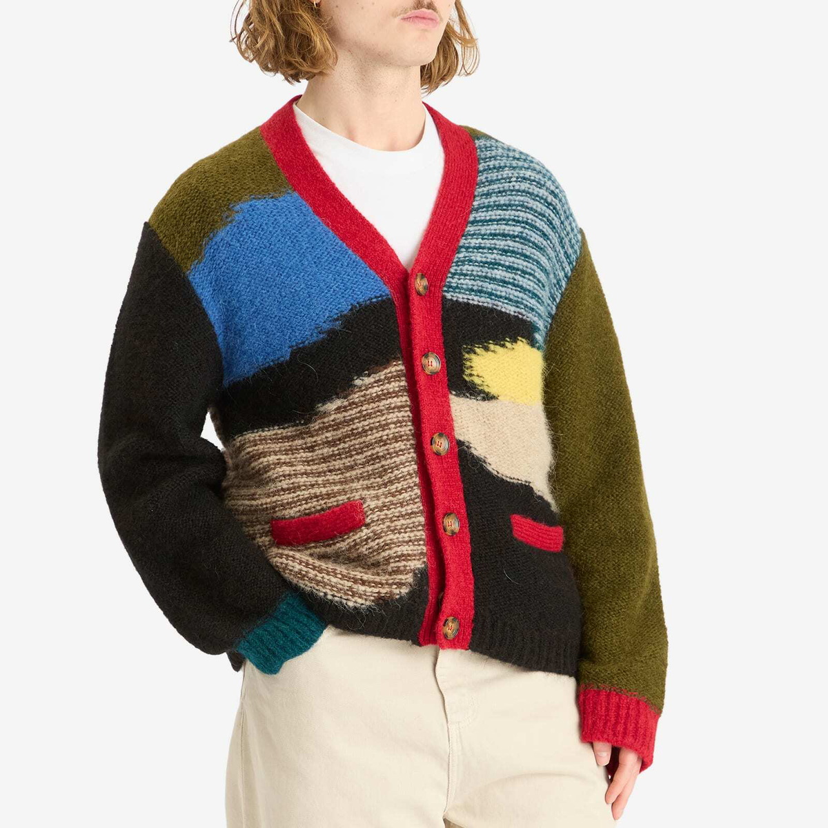 トップス BRAINDEAD BUGGIN' OUT CROCHET CARDIGAN トップス BRAINDEAD BUGGIN' OUT CROCHET CARDIGAN Brain Dead