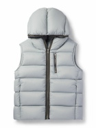 Rick Owens - Quilted Nylon Hooded Down Gilet - Blue