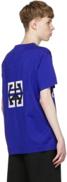 Givenchy Blue Cotton T-Shirt