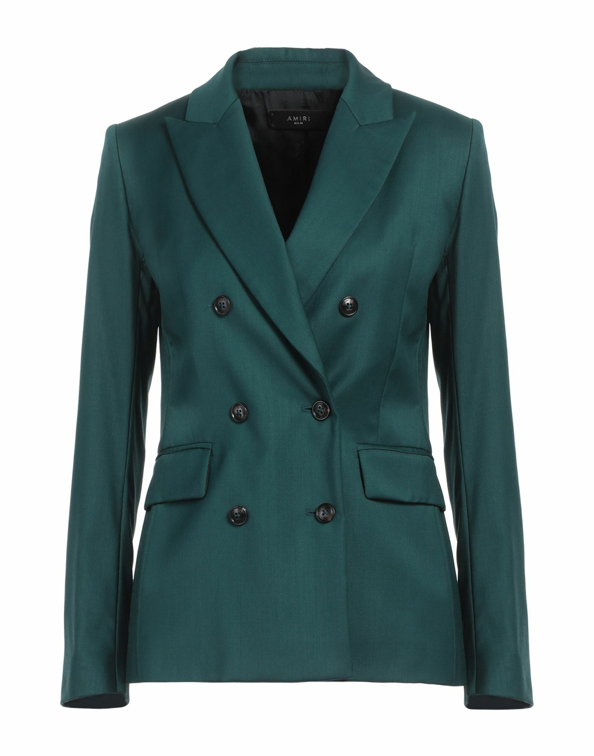 Amiri Womens Blazer Dark in Green