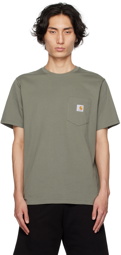 Carhartt Work In Progress Khaki Pocket T-Shirt