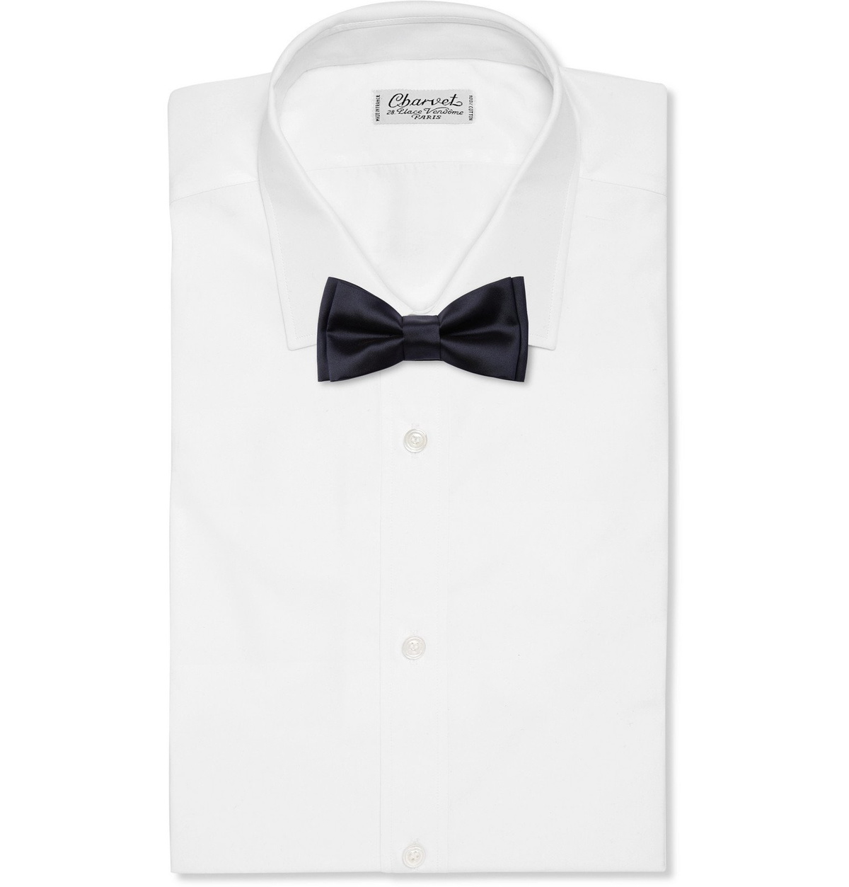 PAUL SMITH Mens  Solid Pre-Tied Satin Bow Tie main image 0