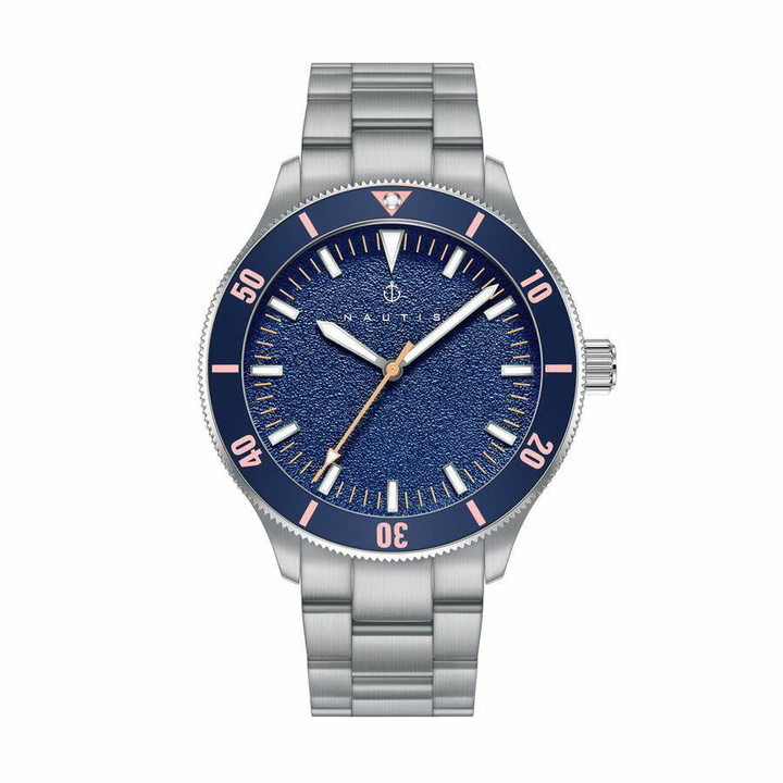 Photo: Nautis Deacon Blue Dial Mens Watch NAUN101-3