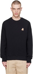Maison Kitsuné Black Speedy Fox Sweatshirt