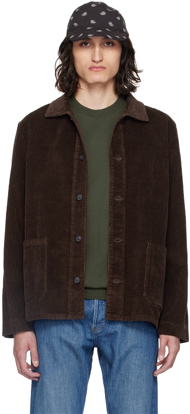 Photo: A.P.C. Brown Bobby Jacket