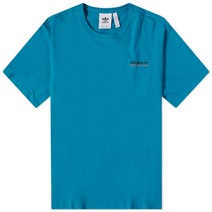 Photo: Adidas Men's Adventure Mountain T-Shirt in Active Teal