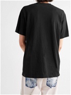 Wacko Maria - Printed Cotton-Jersey T-Shirt - Black