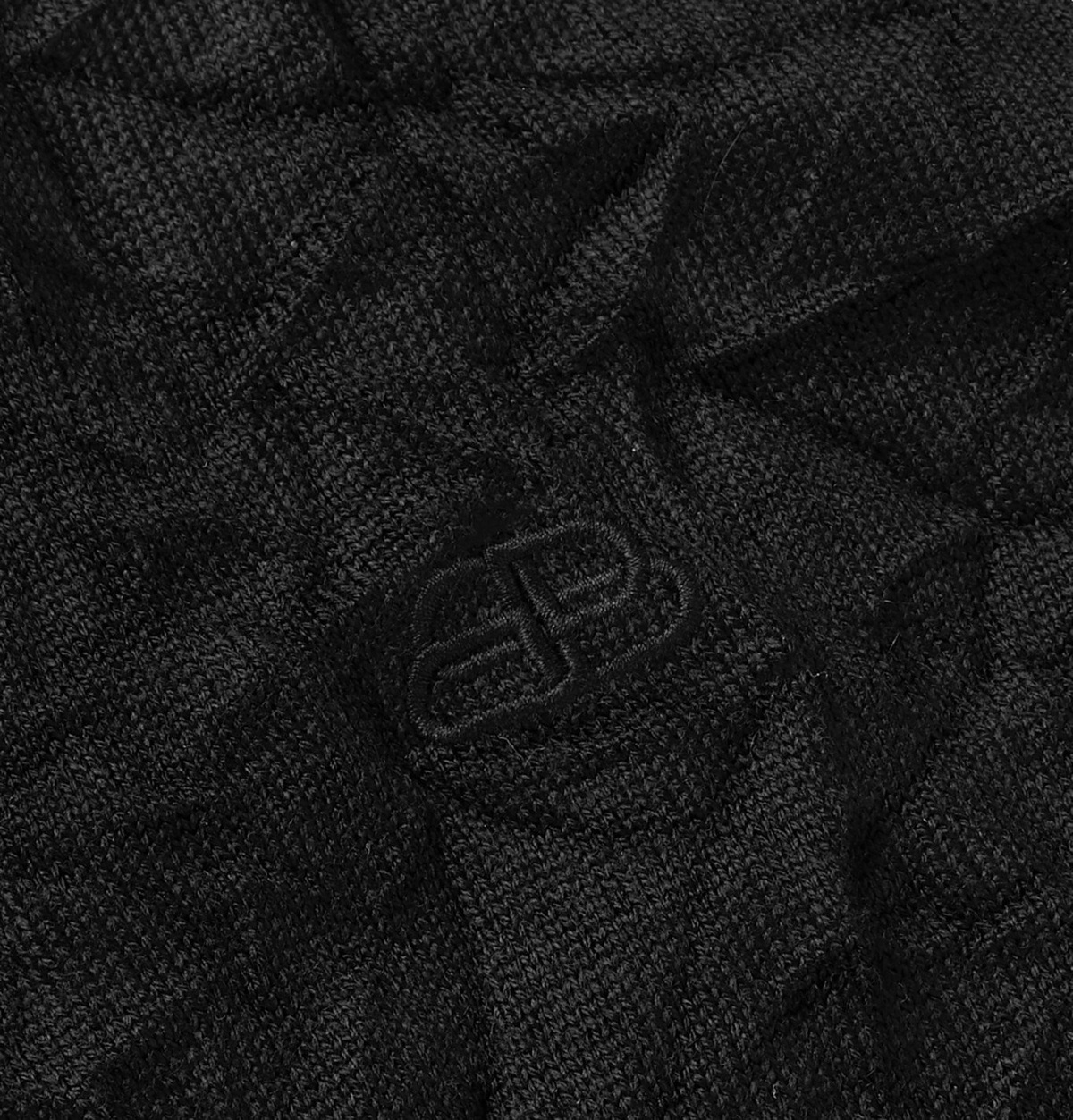 Balenciaga - Crinkled Knitted Sweater - Black Balenciaga