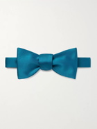 PAUL SMITH - Pre-Tied Satin Bow Tie - Blue