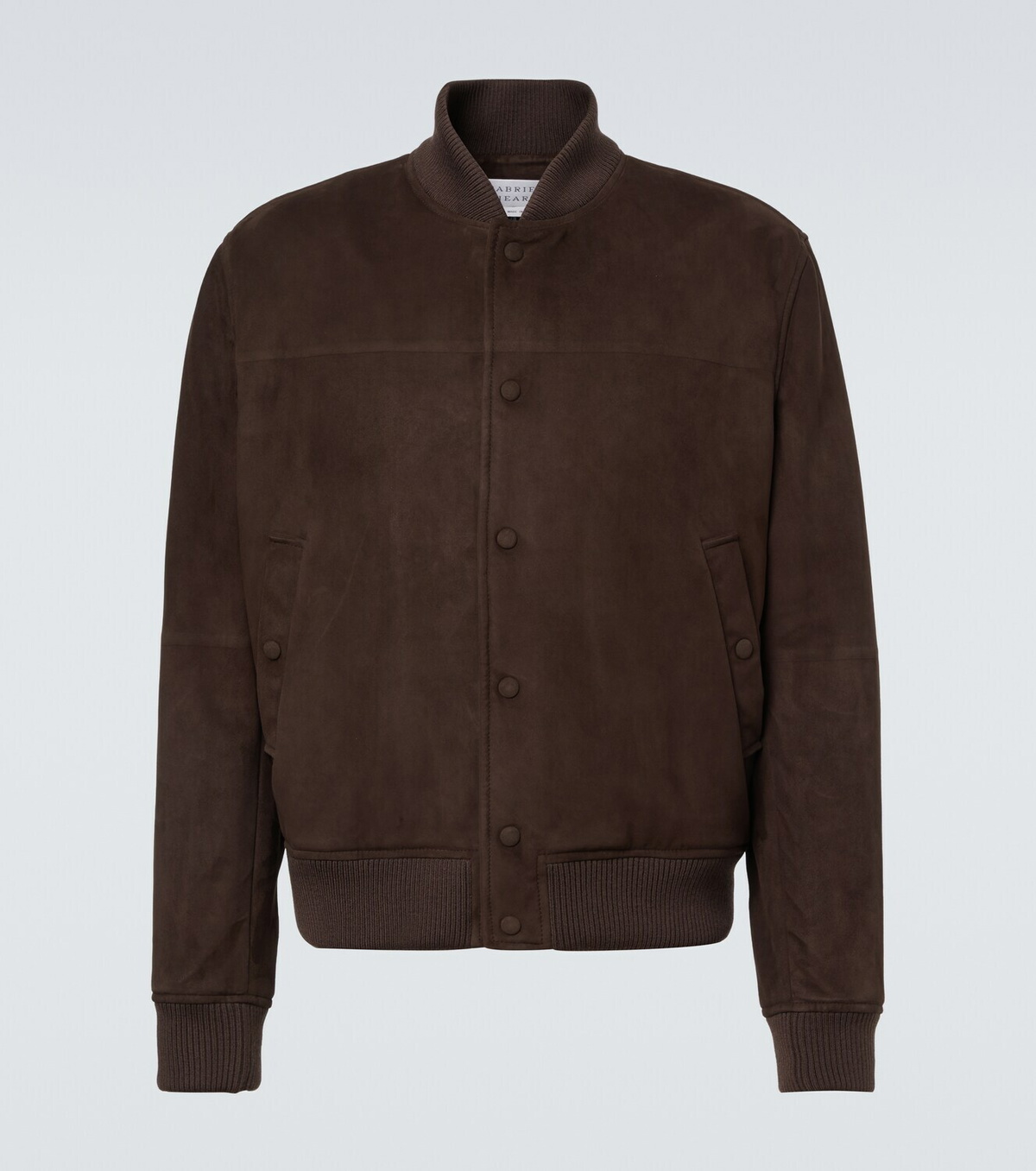 Gabriela Hearst Suede bomber jacket