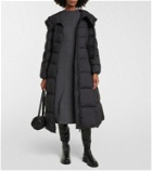 Moncler Faucon belted down coat