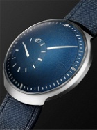 Ressence - Type 8 Mechanical 42.9mm Titanium and Leather Watch, Ref. No. TYPE 8C