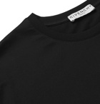 Givenchy - Oversized Printed Cotton-Jersey T-Shirt - Black