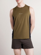 Portal - Range Light Polartec Polartec® Running Tank Top - Green