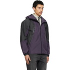 The North Face Purple & Black HKe Spectra GORE-TEX Mountain Light Jacket