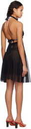 Gimaguas Black Beso Midi Dress