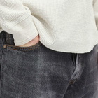 Ordinary Fits Men's 108 Loose Ankle Denim Jeans in Black