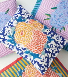Lisa Corti Arabesque Corolla cotton cushion