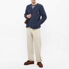 Battenwear Men's Lodge Cardigan in Navy