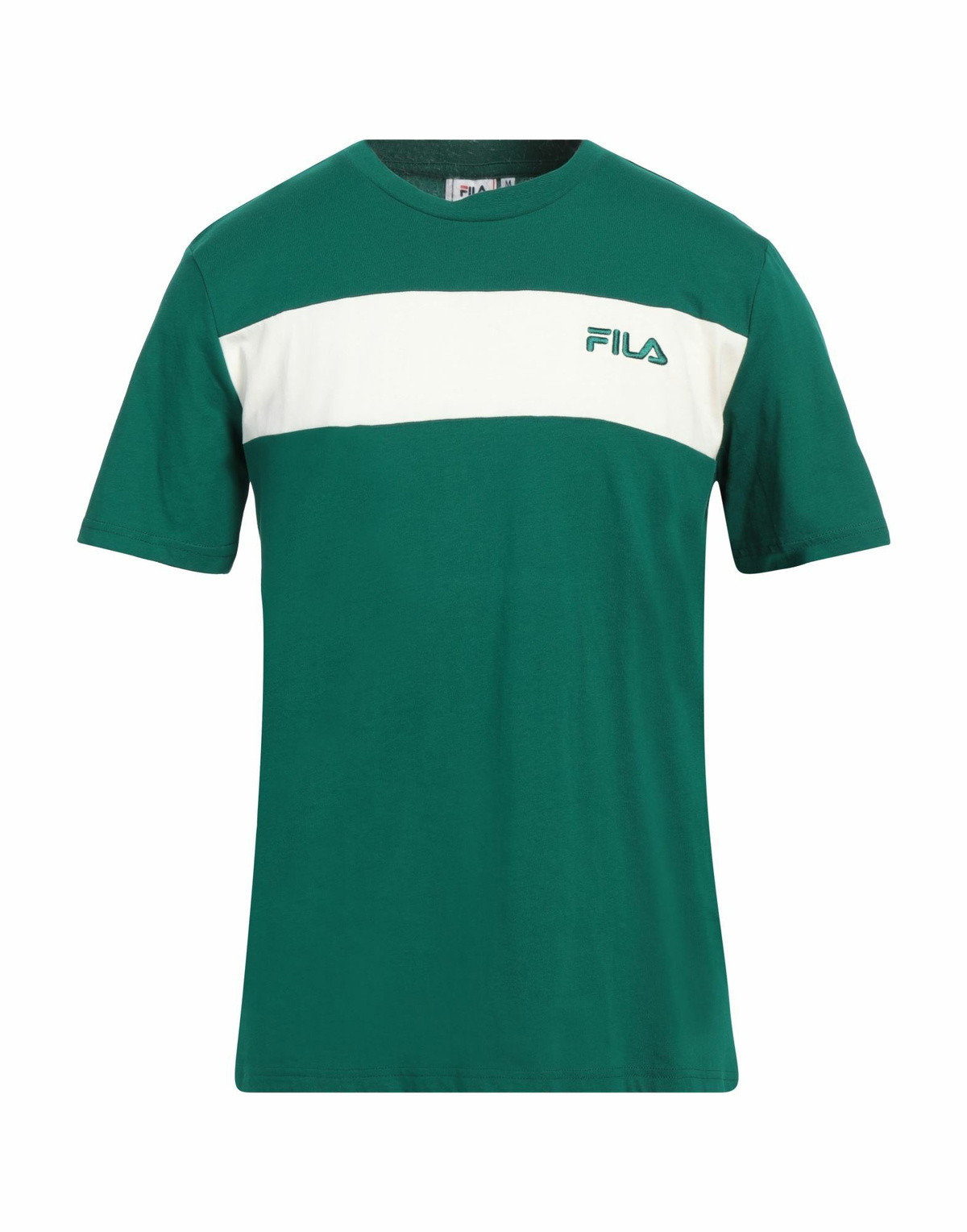 Fila Mens T-shirt Emerald in Green