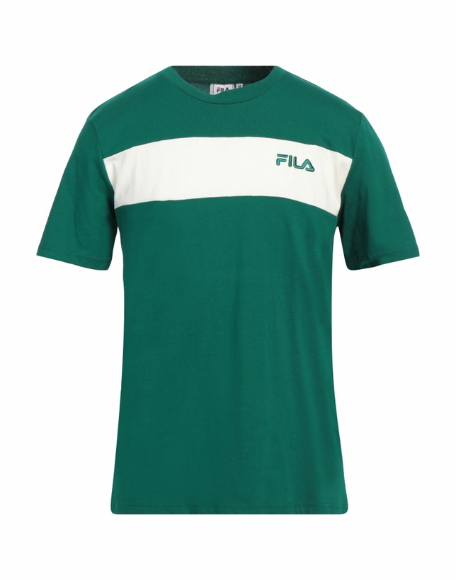 Photo: Fila Mens T-shirt Emerald in Green