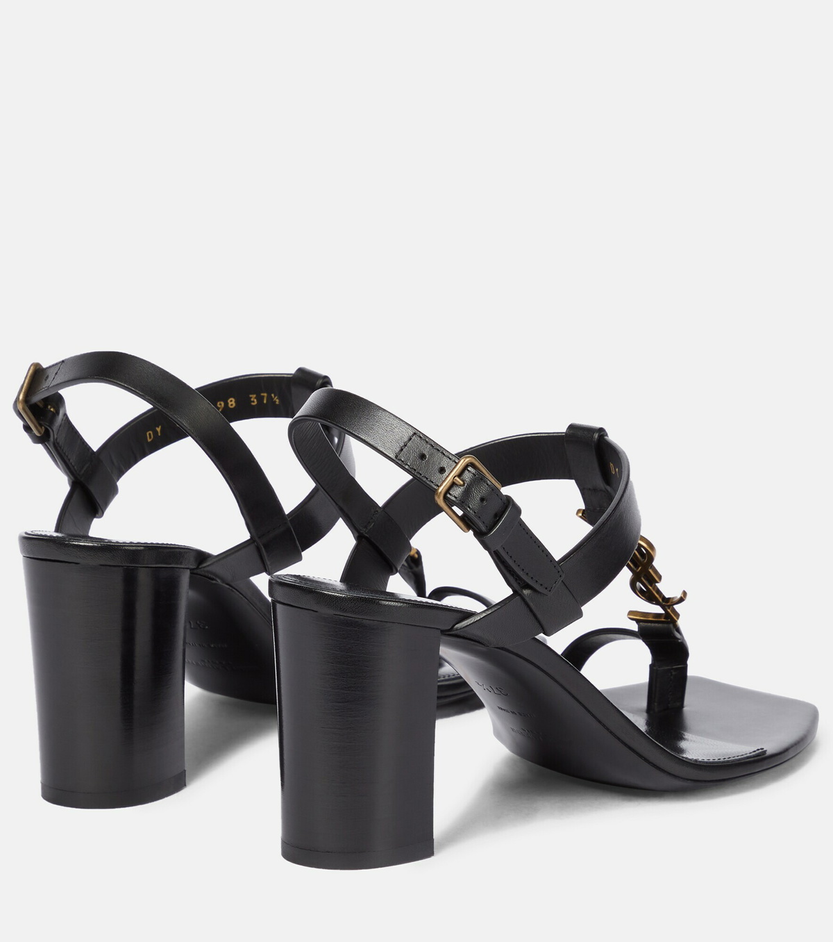 Saint Laurent - Cassandra 75 leather sandals Saint Laurent