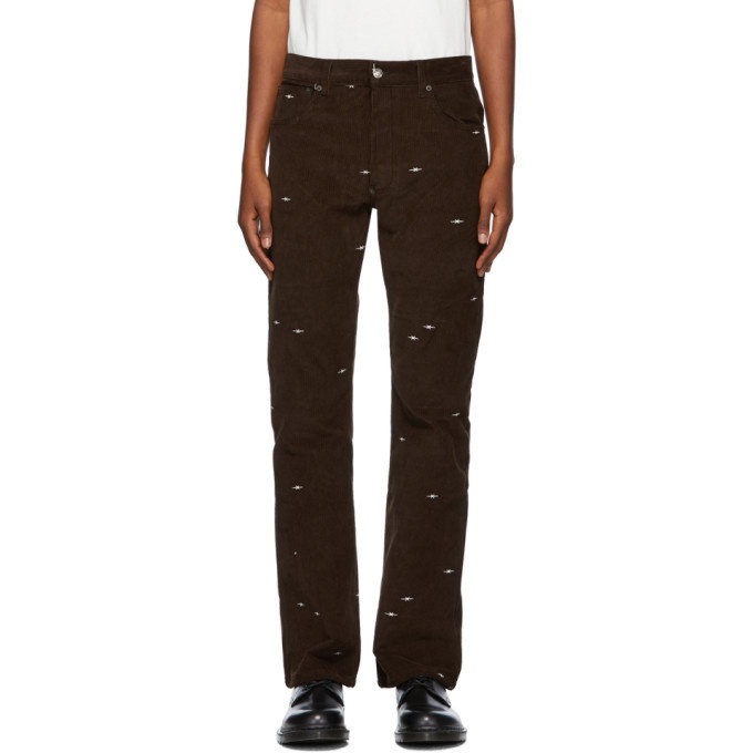 Photo: Phipps Brown Corduroy Star Logo Trousers