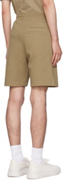 Hugo Brown Patch Shorts