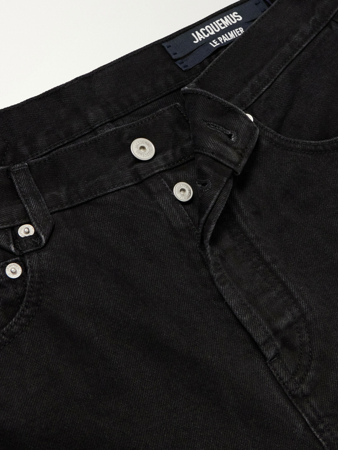 Jacquemus - Le De-Nîmes Straight-Leg Jeans - Black