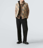 Burberry Burberry Check down vest