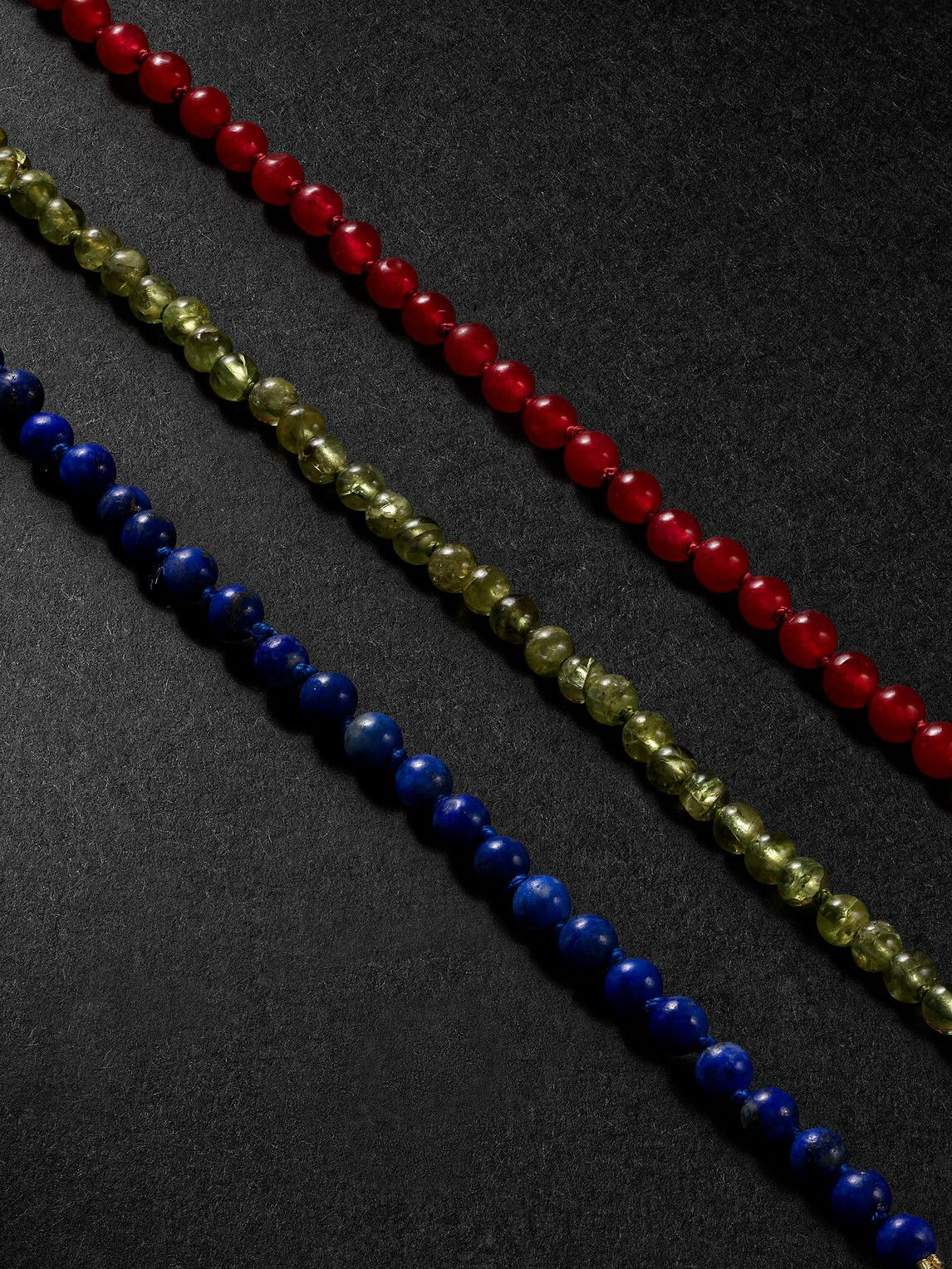 JIA JIA - Birthstone Gold Beaded Bracelet - Multi