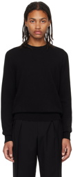 The Row Black Benji Sweater